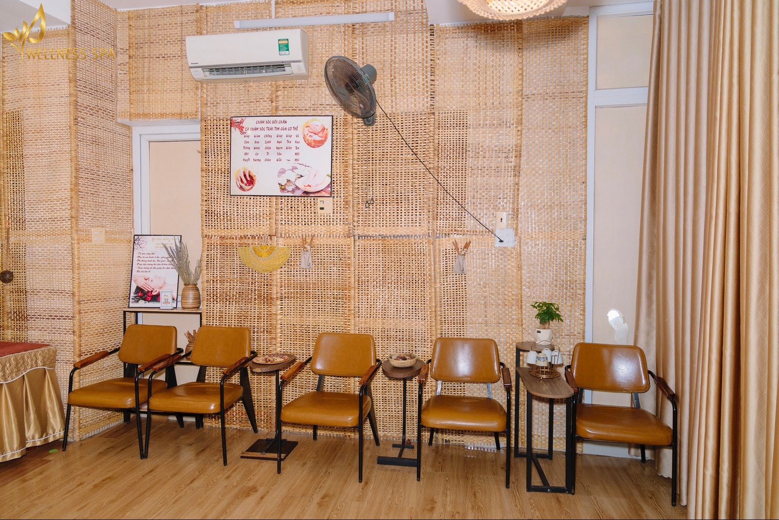 Khu vực chờ tại Wellness Spa Quy Nhơn